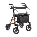 Leichtgewicht-Rollator TAiMA S-GT, sepia-metallic